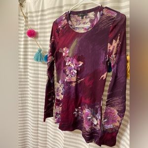 Karen Kane floral top